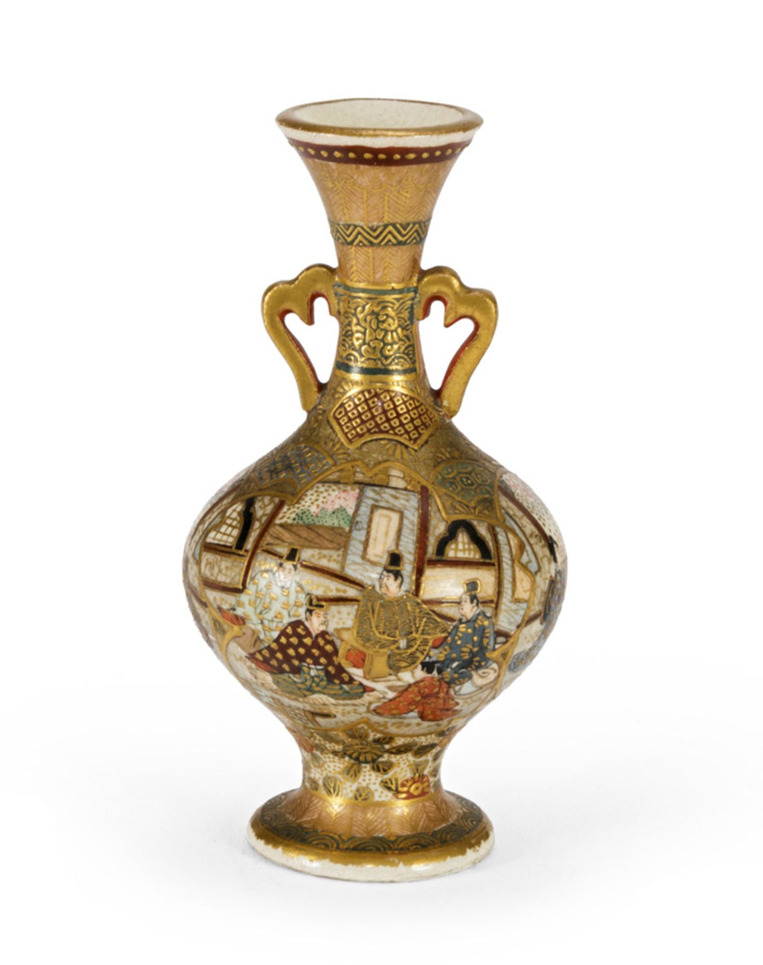 SMALL VASE IN CERAMICS, JAPAN EARLY 20TH CENTURY