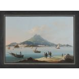 M. MAUTON (Naples 19th century) ISLAND OF ISCHIA