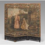 SCREEN WITH JUICE OF GRASS, END 19TH CENTURY