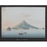 NEAPOLITAN PAINTER LATE 19TH CENTURY ISLANDS OF CAPRI, PROCIDA, NISITA AND ISCHIA