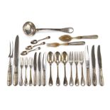 SILVER CUTLERY, PUNCH ALEXANDRIA 1872/1933