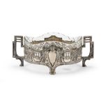 SILVER-PLATED CENTERPIECE, EARLY 20TH CENTURY