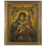 SOUTHERN ITALY PAINTER, 17TH CENTURY The Virgin of the Scapular