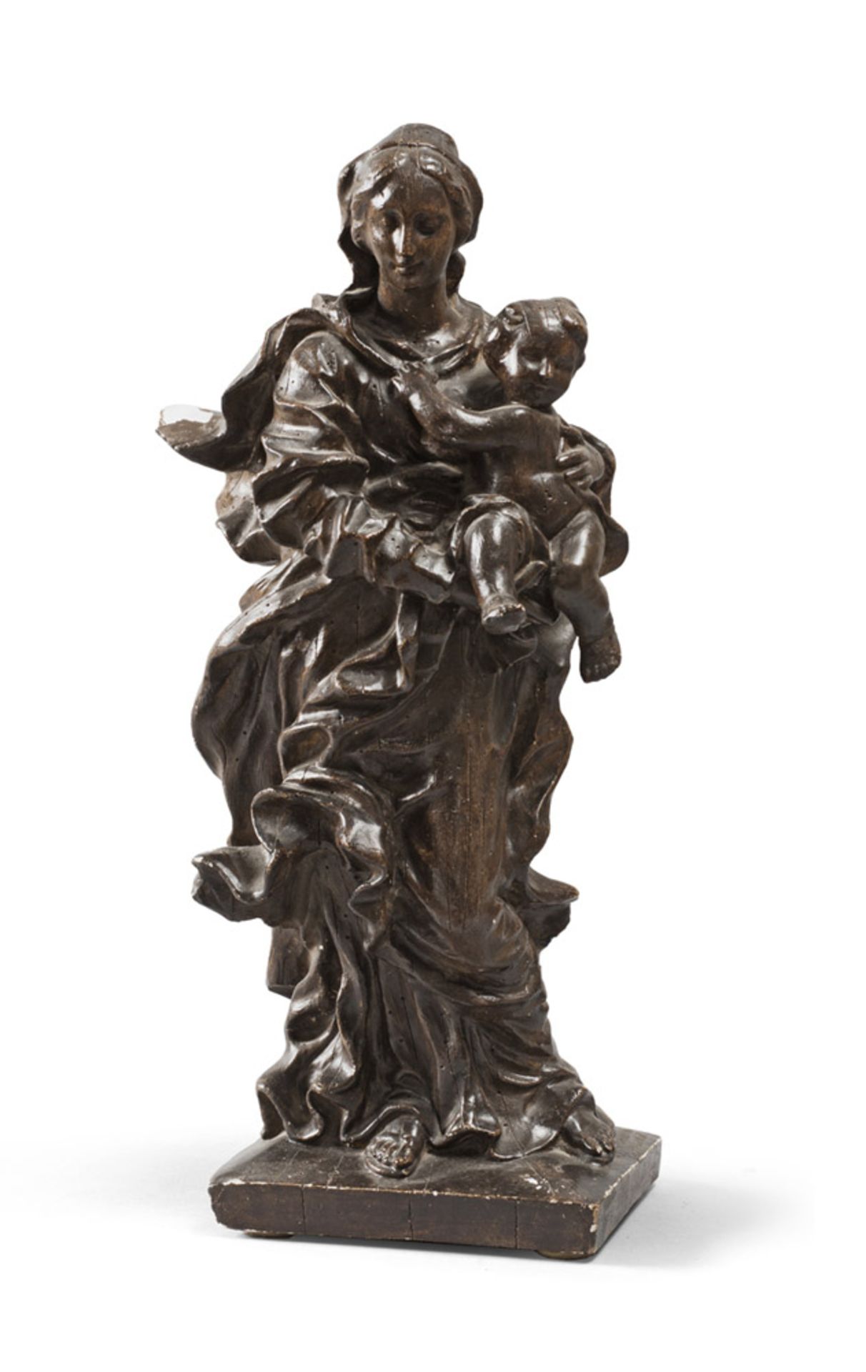 SCULPTURE OF THE VIRGIN AND CHILD, 20TH CENTURY