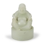 JADE SCULPTURE, CHINA, 20TH CENTURY