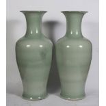 A PAIR OF LARGE VASES, CHINA, 20TH CENTURY