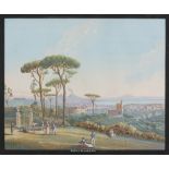 NEAPOLITAN PAINTER, END 19TH CENTURY PANORAMA OF NAPLES