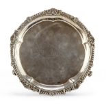 SILVER TRAY, PUNCH LONDON 1818