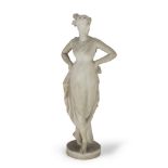 ROMAN SCULPTOR, 19TH CENTURY DANCER, AFTER CANOVA