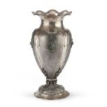 SILVER VASE, PUNCH ITALY 1944/1968