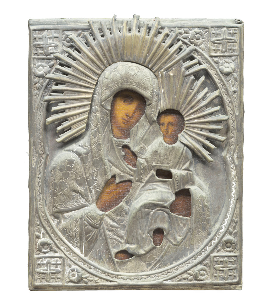 RUSSIAN SCHOOL, LATE 19TH CENTURY. Madonna and Child.