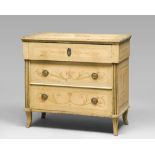 SMALL CHEST OF DRAWER IN LACQUERED WOOD, BRANDS LATE 18TH CENTURY