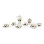 PORCELAIN TEA SERVICE, 19TH CENTURY