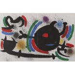 JOAN MIRÒ (Barcellona 1893 - Palma di Maiorca 1983) Mirò Lithographe I, 1972 n. 866 Litografia