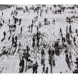 MARIA ORIOLI (Italia XX secolo) Venezia piccioni a Piazza San Marco, 1967