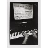 ARMIN LINKE (Berlino 1966) Mani del pianista di John Cage John Cage, 1988 Due fotografie, cm. 40 x