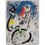 MARC CHAGALL (Vitebsk 1887 - Saint-Paul-de-Vence 1985) Auto-portrait, 1960 Litografia originale