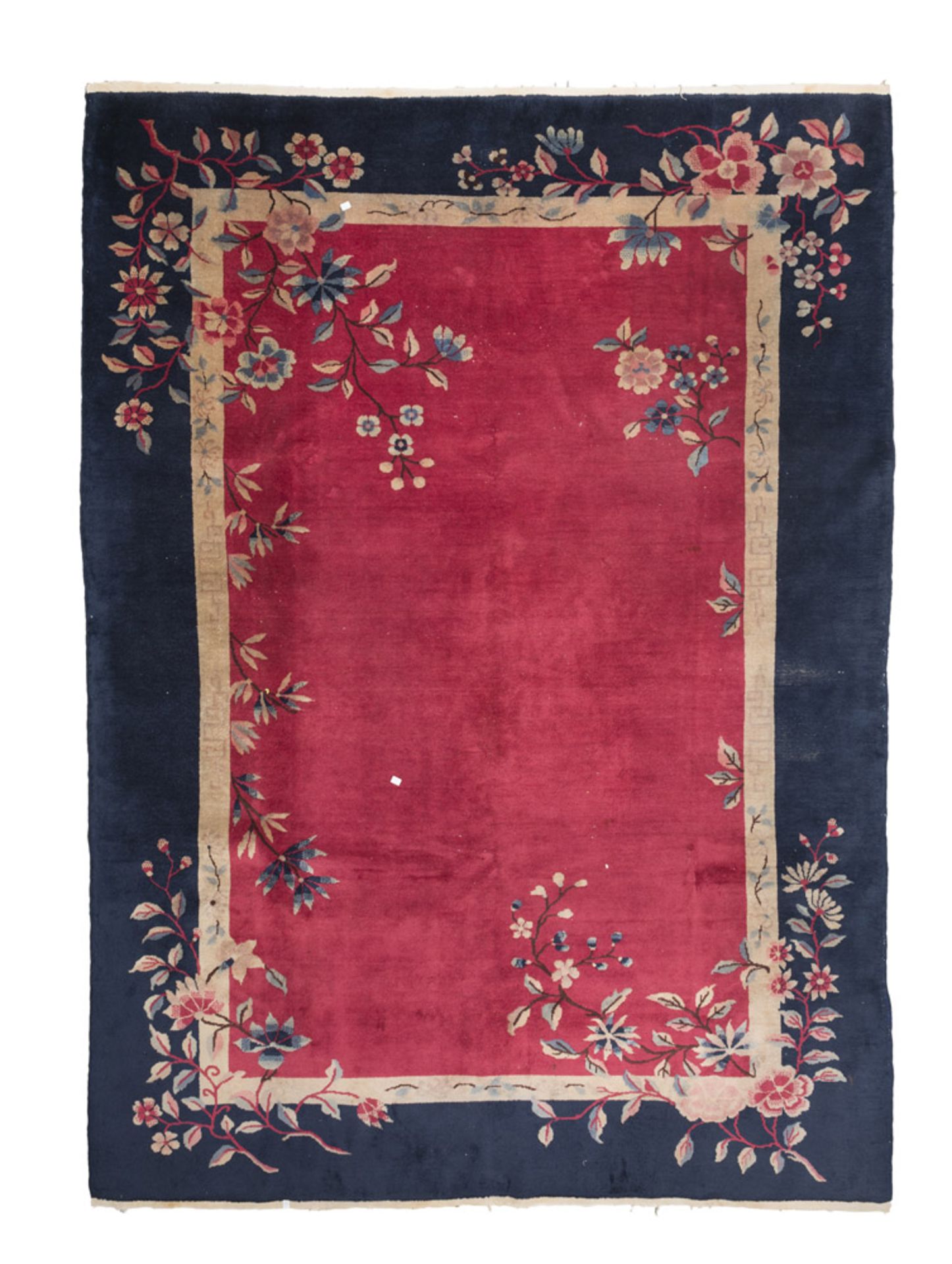 CHINESE TIEN TSIN CARPET – CHINA PERIOD NICHOLSON – EARLY 20TH CENTURY