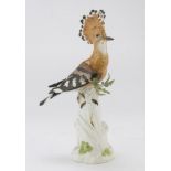 PORCELAIN FIGURE OF EXOTIC BIRD – MEISSEN FINE 19TH CENTURY