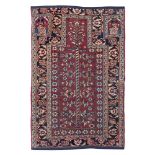 FIGURATIVE TEHERAN CARPET – PERSIA MID-20TH CENTURY