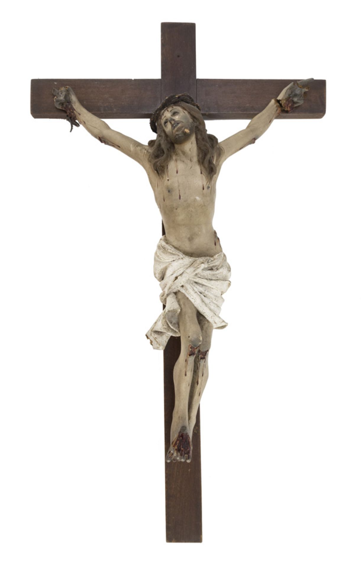 CRUCIFIX IN WOOD – LATE 18TH CENTURY