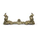 FIREPLACE BAR IN ORMOLU – 19TH CENTURY