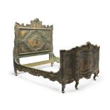 BEAUTIFUL MARRIAGE BED IN LACQUERED WOOD – VENICE INIZI