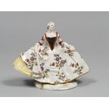 PORCELAIN FIGURE OF A DANCER – GINORI LATE 19TH CENTURY XIX SECOLO