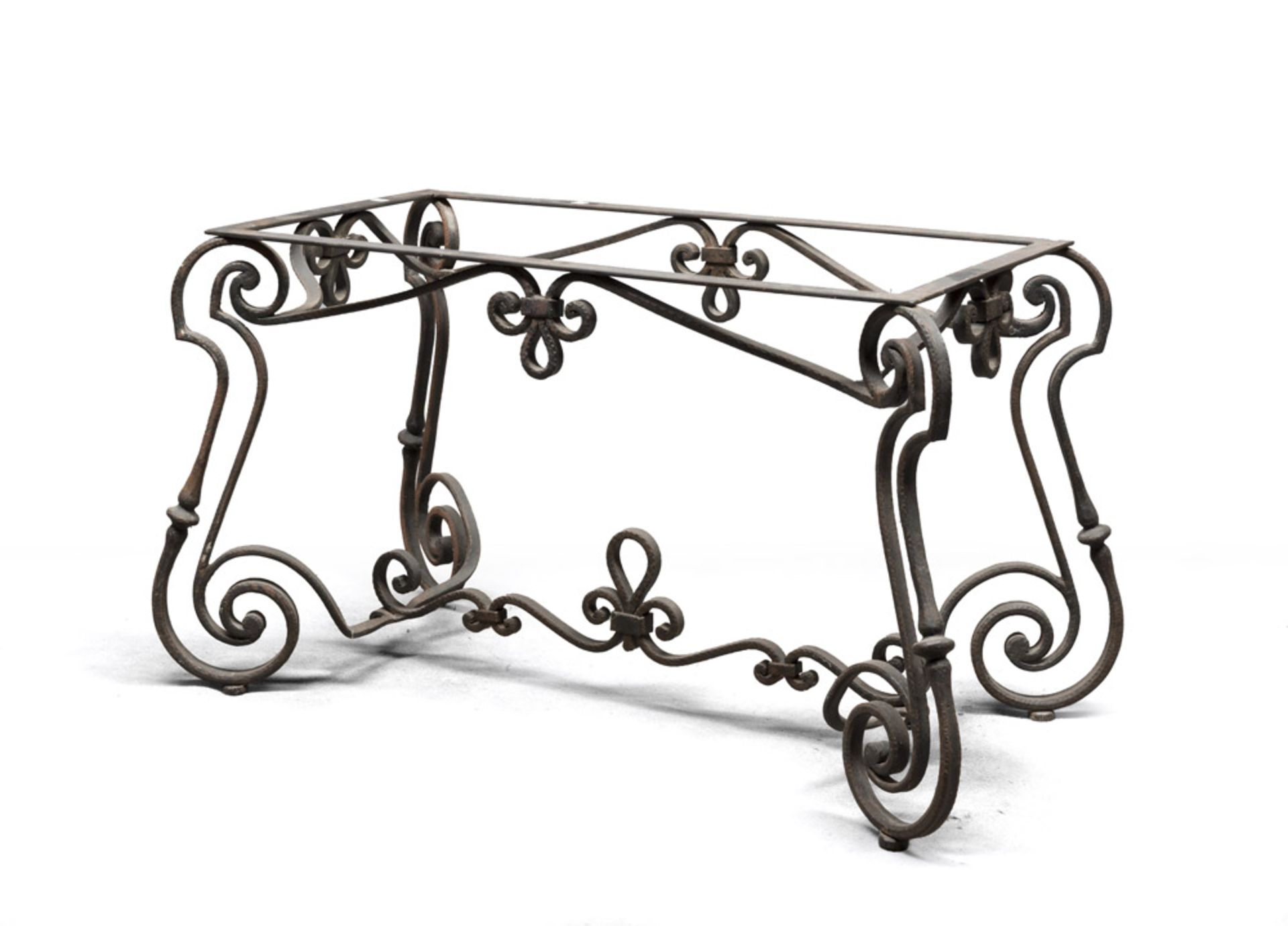 BASE OF TABLE IN WROUGHT IRON – 19TH CENTURY