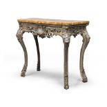 SMALL GILT WOOD CONSOLE – NAPLES 18TH CENTURY