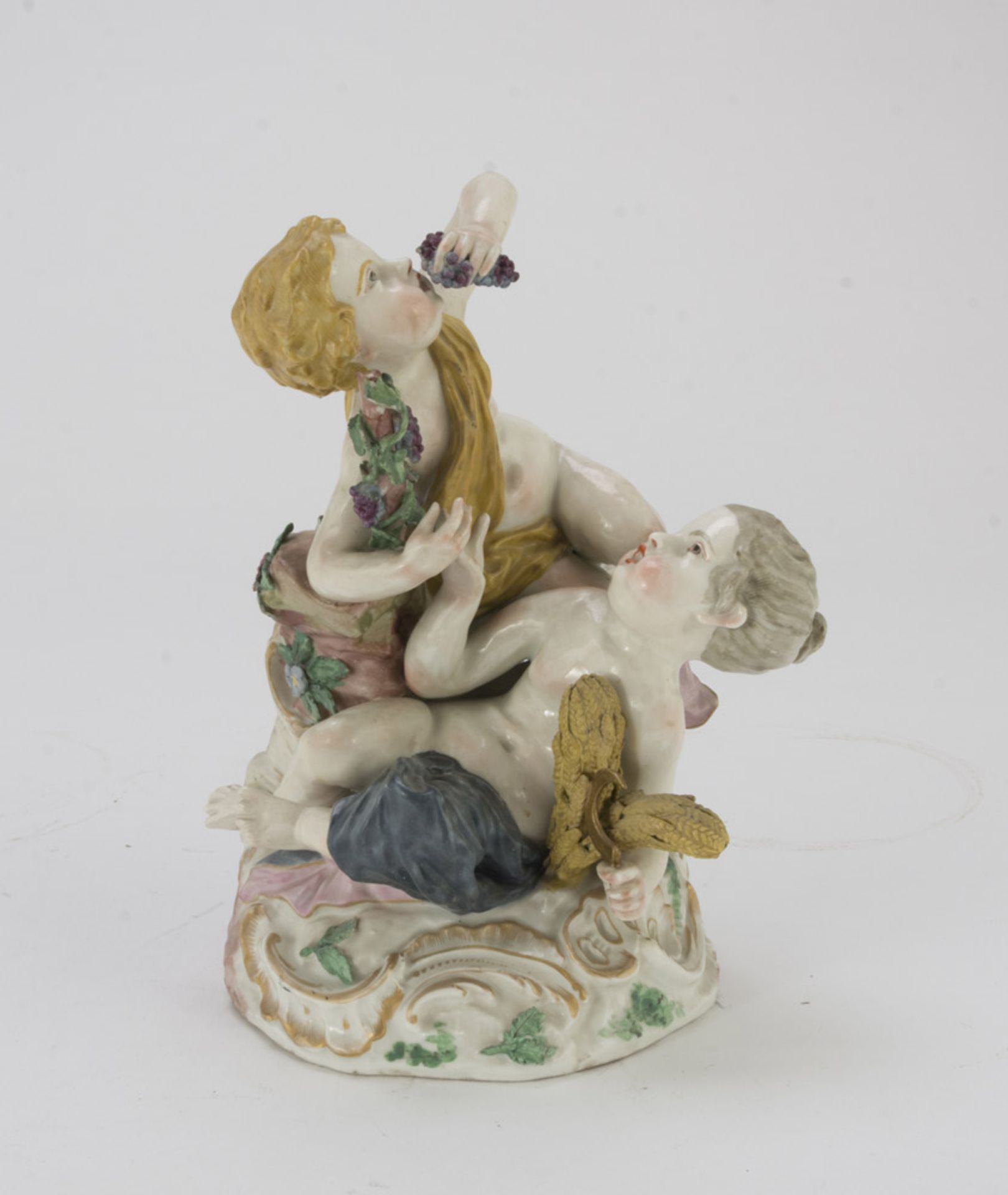 PORCELAIN GROUP – HÖCHST EARLY 19TH CENTURY