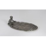 CARD HOLDER IN PEWTER – PUNCH WMF EARLY 20TH CENTURY