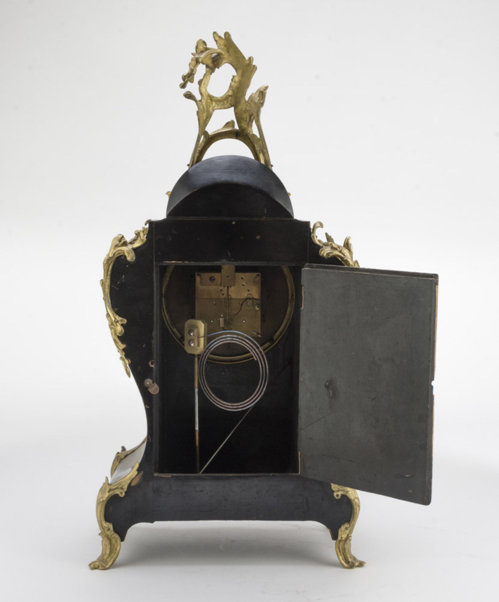 BOULLE CARTEL CLOCK – FRANCE 19TH CENTURY - Bild 2 aus 2