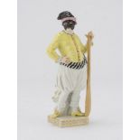 GONDOLIER'S FIGURE IN PORCELAIN – MEISSEN FINE 19TH CENTURY