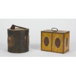 TWO TIN CANS – ENGLAND EARLY 20TH CENTURY