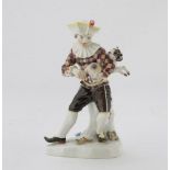 PORCELAIN CLOWN FIGURE – MEISSEN EARLY 20TH CENTURY