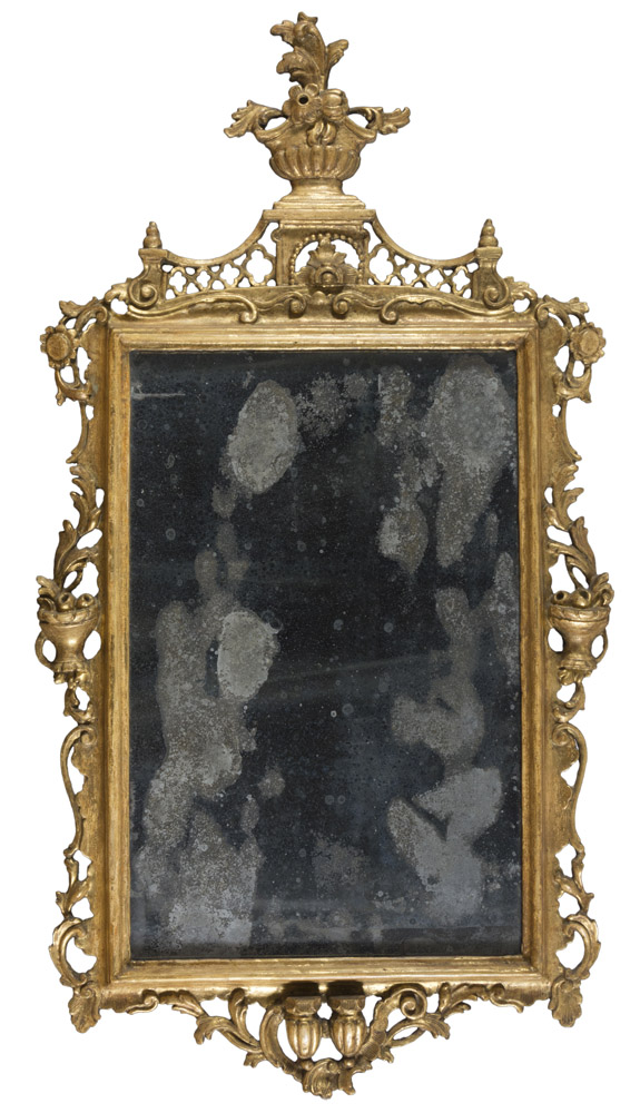 BEAUTIFUL GILTWOOD MIRROR – PROBABLY TUSCAN LATE 18TH CENTURY