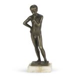 SMALL BRONZE SCULPTURE – 19TH CENTURY