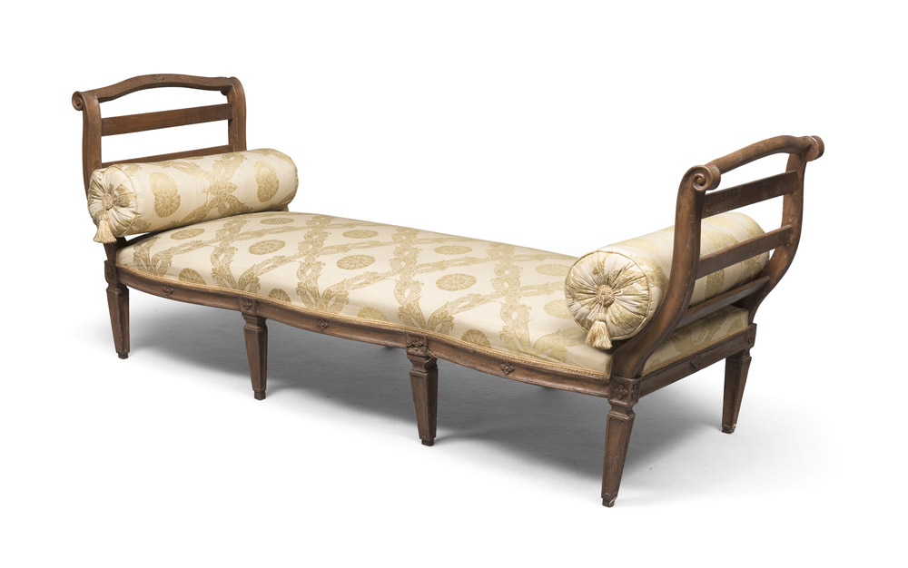 WOODEN SOFA – NORTHERN ITALY 18TH CENTURY