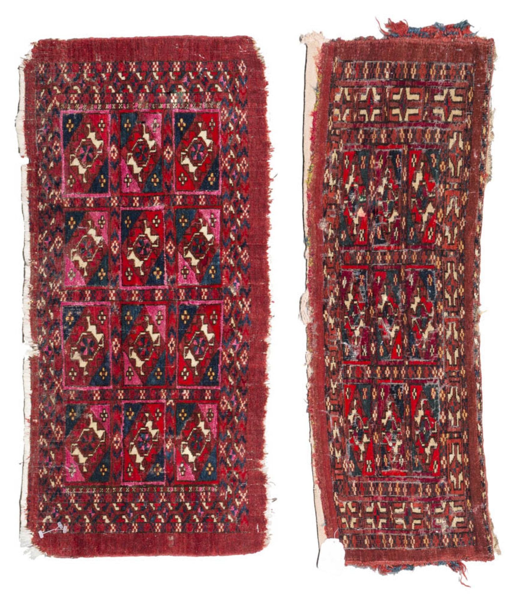 A PAIR OF BAGS WESTERN TURKESTAN – LATE 19TH CENTURY