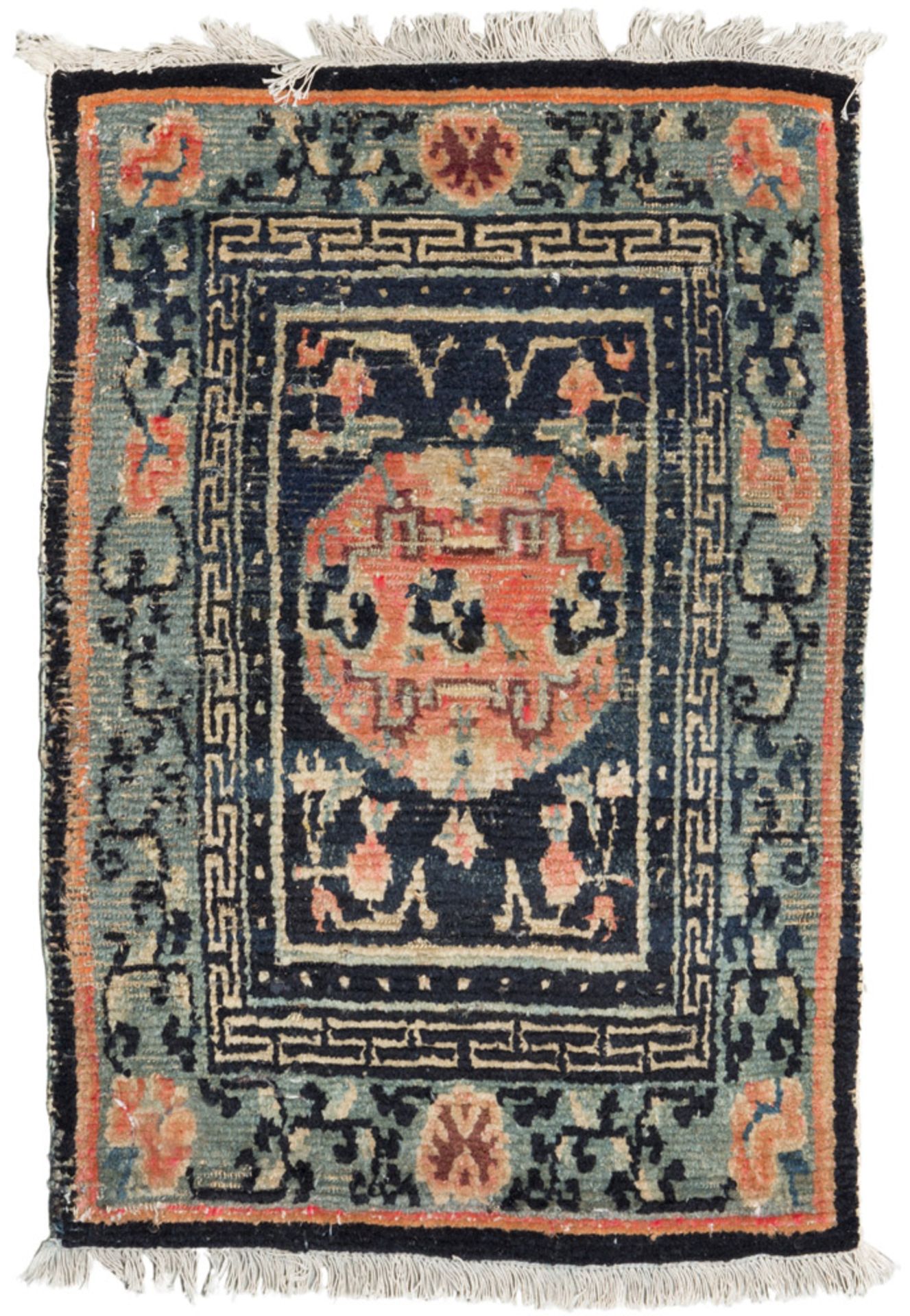 SMALL TEMPLE CARPET – TIBET 19TH CENTURY