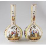 A PAIR OF PORCELAIN VASES – MEISSEN LATE 19TH CENTURY