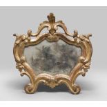 SMALL GILT WOOD MIRROR – ROME 18TH CENTURY