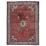 A CHINESE CARPET OF BEIJING. EARLY 20TH CENTURY Measures cm. 360 x 256. Wear. TAPPETO CINESE,