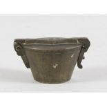 SAMPLING OF BRONZE WEIGHTS, LATE 18TH CENTURY Measures cm. 4 x 7,5 x 55. CAMPIONATURA DI PESI IN