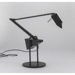 TABLE LAMP, MODEL FLAMINGO, DESIGN FRIDOLIN NAEF FOR LUXO, 1985 in metal and plastics, turnable,