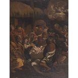 BOLOGNESE PAINTER, FIRST HALF OF THE 17TH CENTURY The adoration of the shepherds Oil on canvas,