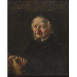 GIOVANNI BAPTIST PIAZZETTA (Venice 1683 - 1754) Portrait of Old Abbot Oil on canvas, cm. 72 x 54,5