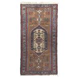 HAMADAN RUG, EARLY 20TH CENTURY. Measures cm. 210 x 120. TAPPETO HAMADAN, INIZIO XX SECOLO con