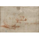 ITALIAN PAINTER, EARLY 19TH CENTURY Study of bovine Pencil on paper, cm. 11 x 16 Inscription 'G. St.